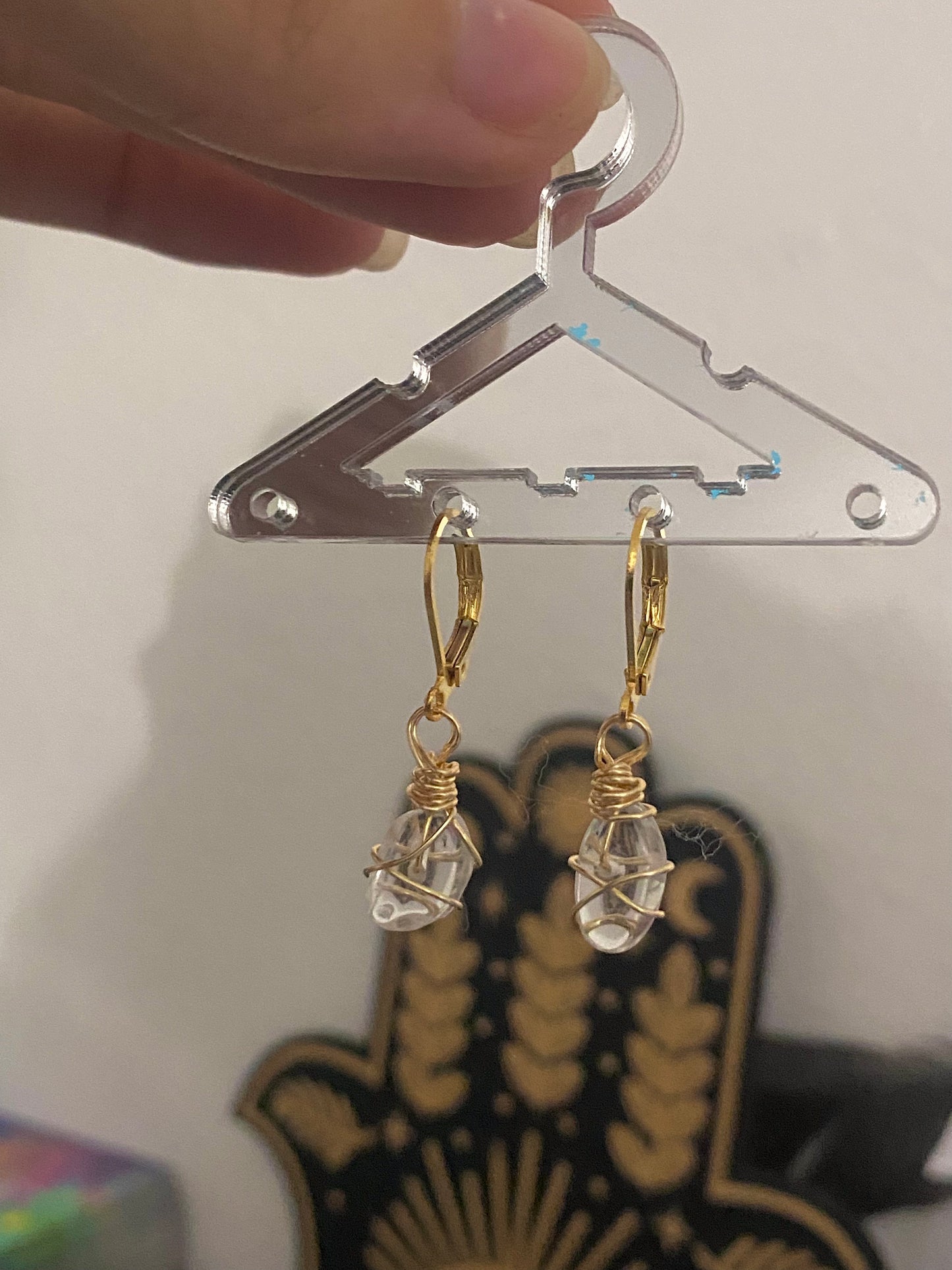 Aretes alambrados