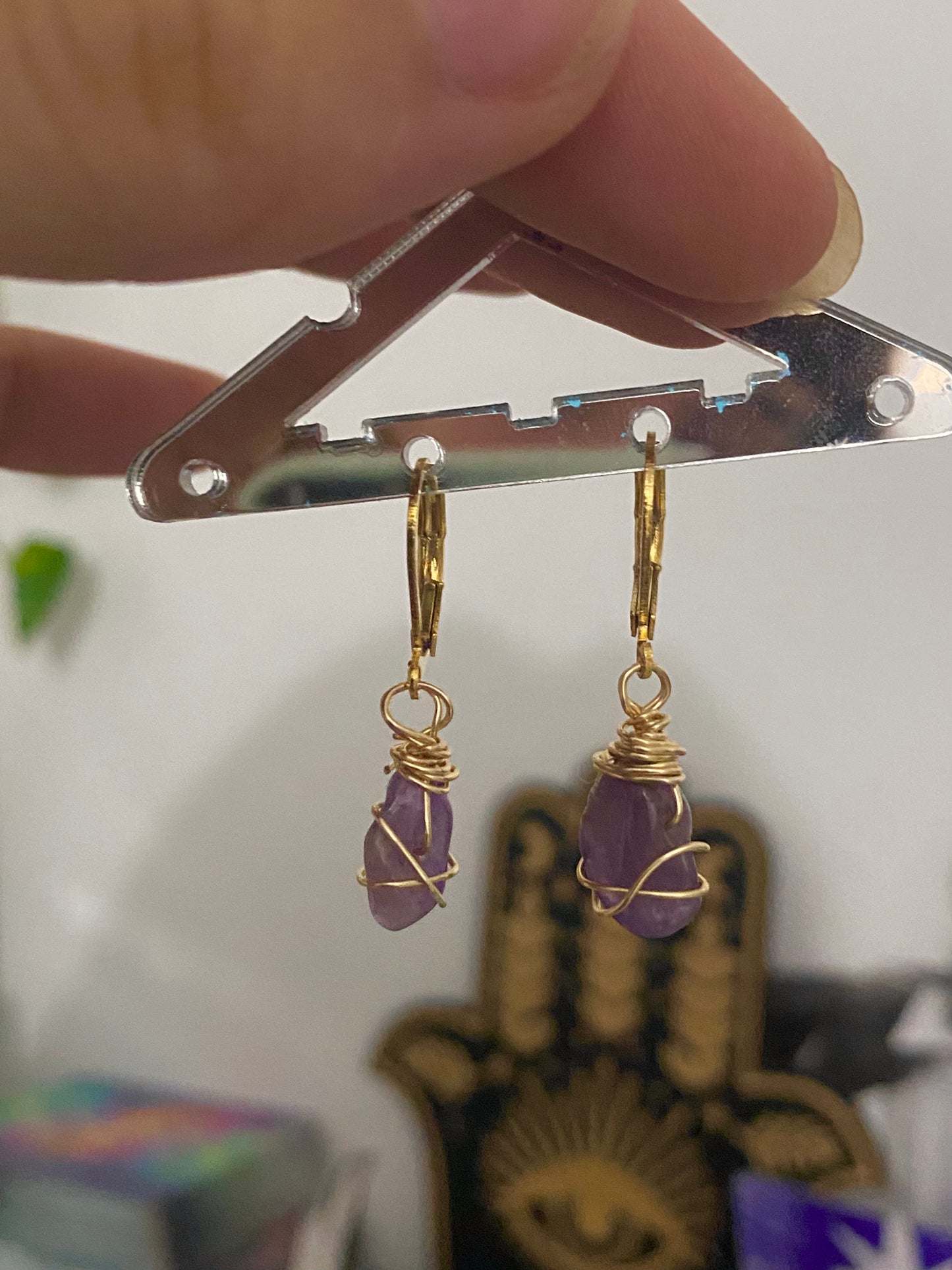 Aretes alambrados